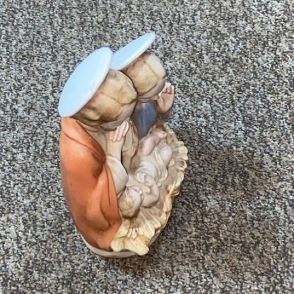 Vintage Italy Ceramic Nativity Scene Figurine Decor - Picture 8 of 16